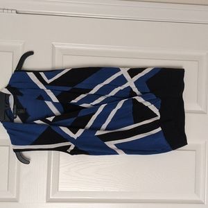 Sleeveless sweater with built in undershirt